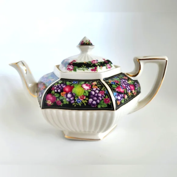 James Sadler Teapot "Bacchus" #4737 Heirloom Collection Vintage, Made in England - Picture 6 of 11